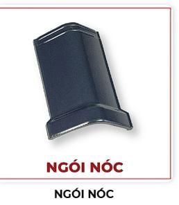  Ngói nóc có gờ TITAN002 – Xám đen 