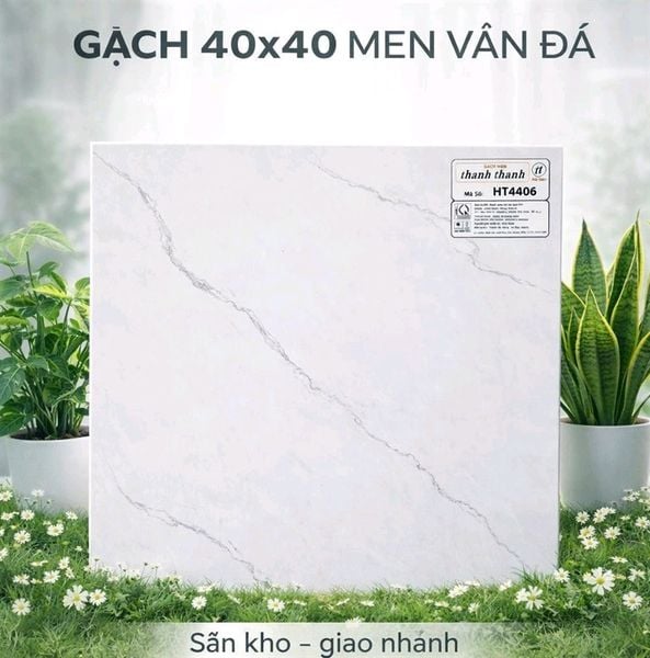  men 40*40 Ht4406 vân trắng th6v thanh thanh loại 1 
