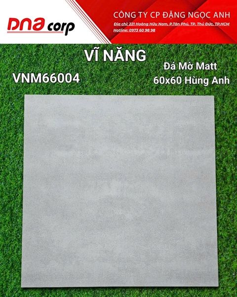  60x60 VNM66004 Đá Mờ Matt Hùng Anh 