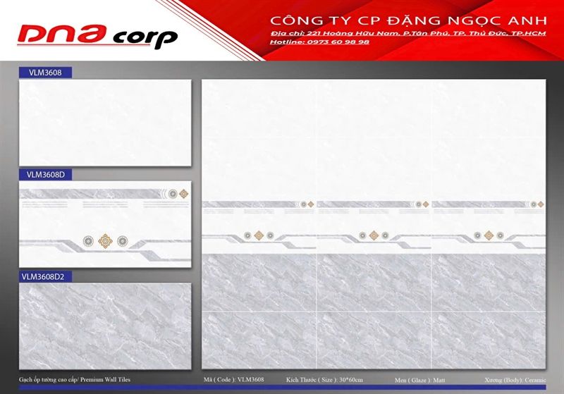  30x60 VLM3608 Bộ bóng men 135k/m giao 