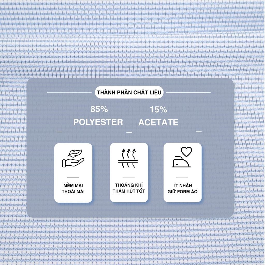 Áo sơ mi nam Tailor Fit ngắn tay mã A1MN568T2-CNCR 223-2807-N