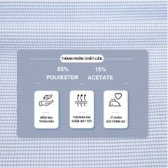 Áo sơ mi nam Tailor Fit ngắn tay mã A1MN568T2-CNCR 223-2807-N