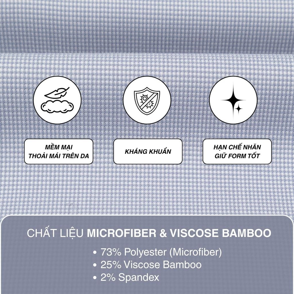 Áo sơ mi nam form Tailor Fit ngắn tay mã A1MN498T2-CNCR 113-2803-N
