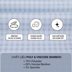 Áo sơ mi nam Smart Fit dài tay mã A1MD568S1-CNCR 076-2802-D