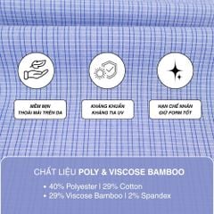 Áo sơ mi nam Tailor Fit dài tay mã A1MD538T1-CNCR 108-2803-D