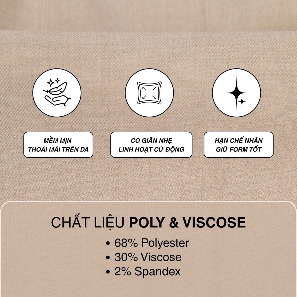Quần tây nam Slim Fit không ly mã Q1M598S0-CNVA 212-2806-0