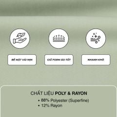 Áo sơ mi nam Tailor Fit dài tay mã A1MD360T1-CNXL 125-2804-D