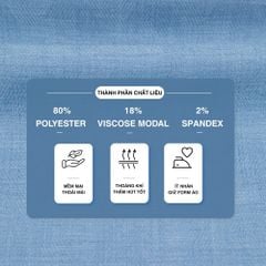 Áo sơ mi nam Tailor Fit ngắn tay mã A1MN538T2-CNMK 193-2806-N