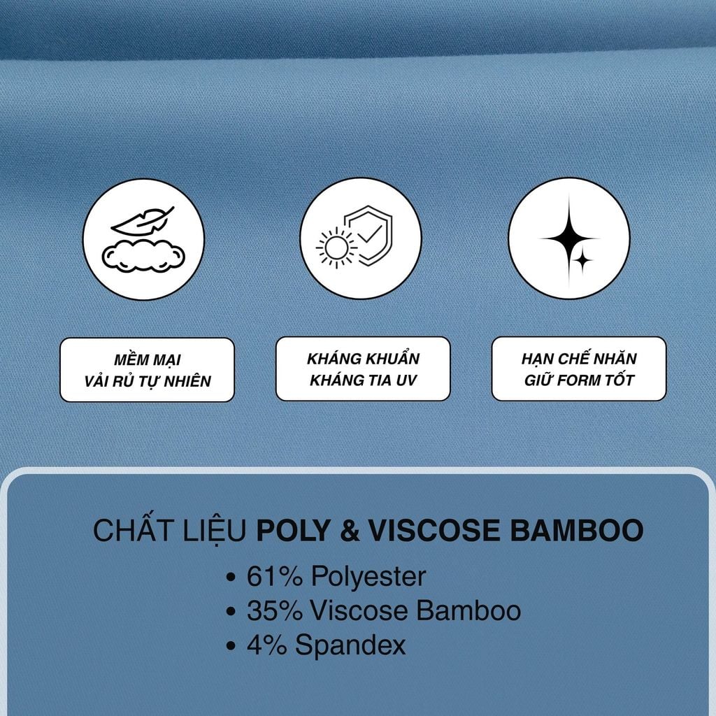Áo sơ mi nam Smart Fit dài tay mã A1MD568S1-CNMA 172-2805-D