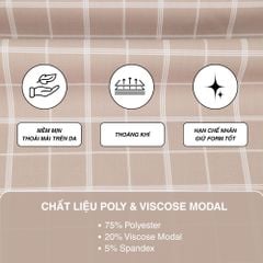 Áo sơ mi nam Tailor Fit ngắn tay mã A1MN538T2-CNCR 137-2804-N
