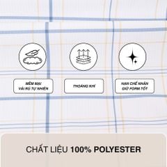 Áo sơ mi nam Smart Fit ngắn tay mã A1MN538S2-CNCR 097-2803-N
