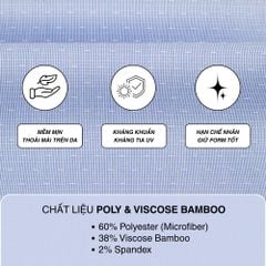 Áo sơ mi nam form Tailor Fit dài tay mã A1MD538T1-CNMK 110-2803-D