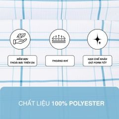 Áo sơ mi nam Tailor Fit ngắn tay mã A1MN538T2-CNCR 089-2803-N