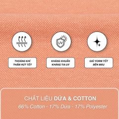 Áo polo nam không túi mã A2MN498R2-CNMA 163-2805-0