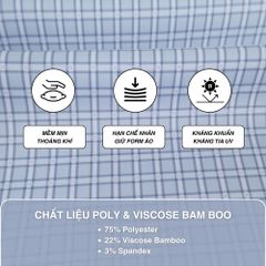 Áo sơ mi nam Tailor Fit ngắn tay mã A1MN518T2-CNCR 889-2711-N