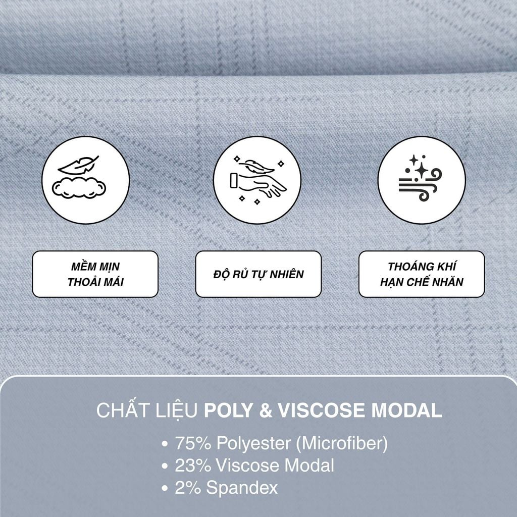 Áo sơ mi nam Tailor Fit ngắn tay mã A1MN538T2-CNIN 135-2804-N