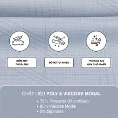 Áo sơ mi nam Tailor Fit ngắn tay mã A1MN538T2-CNIN 135-2804-N