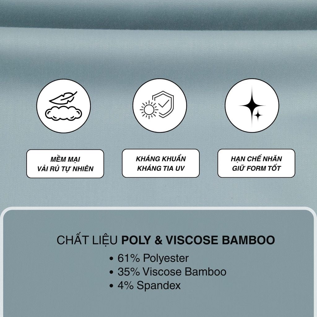 Áo sơ mi nam Smart Fit dài tay mã A1MD568S1-CNMA 170-2805-D