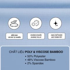 Áo sơ mi nam Tailor Fit dài tay mã A1MD568T1-CNMK 191-2808-D