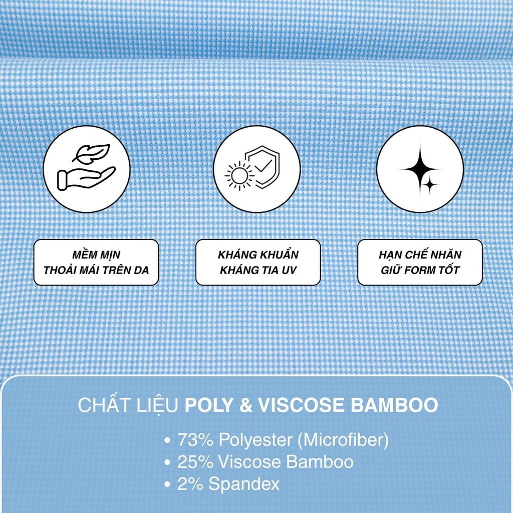 Áo sơ mi nam Tailor Fit dài tay mã A1MD538T1-CNCR 111-2803-D