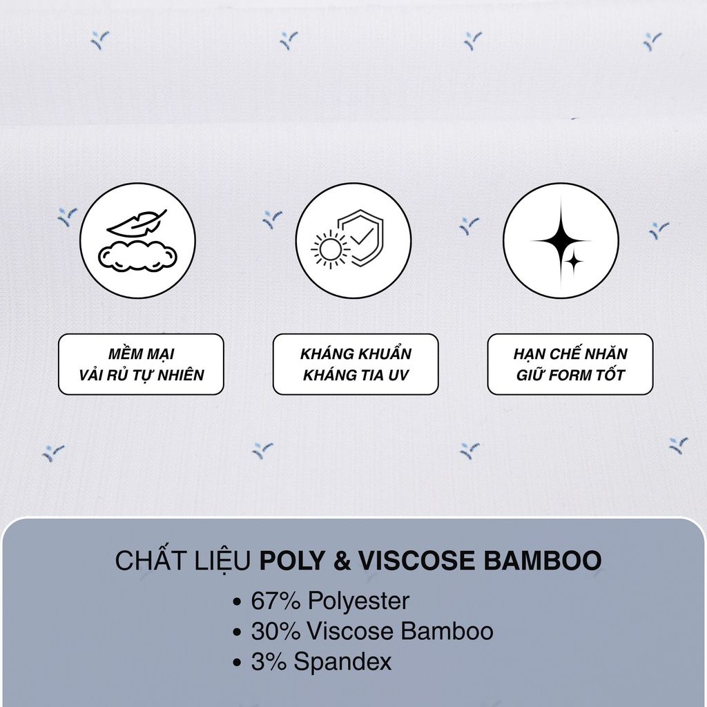 Áo sơ mi nam Smart Fit dài tay mã A1MD568S1-CNIN 077-2802-D