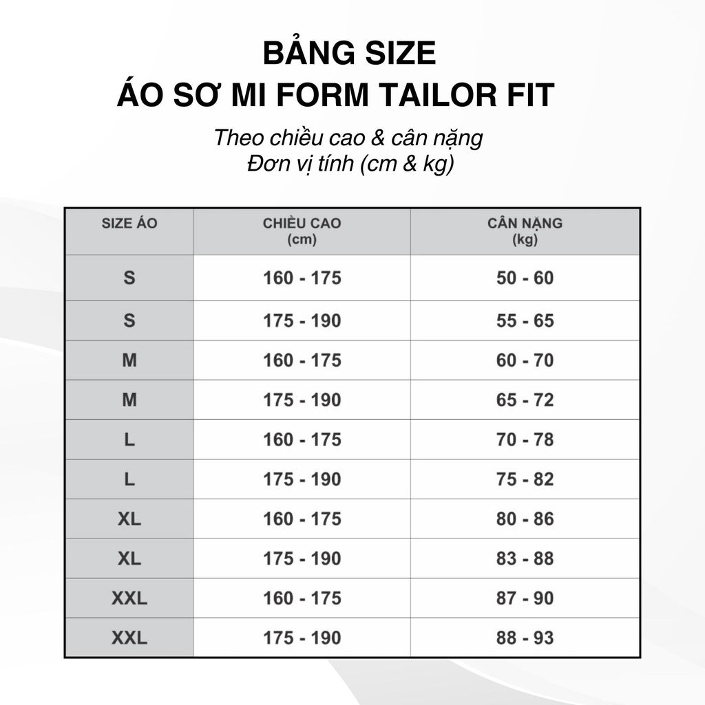 Áo sơ mi nam Tailor Fit ngắn tay mã A1MN498T2-CNIN 887-2711-N