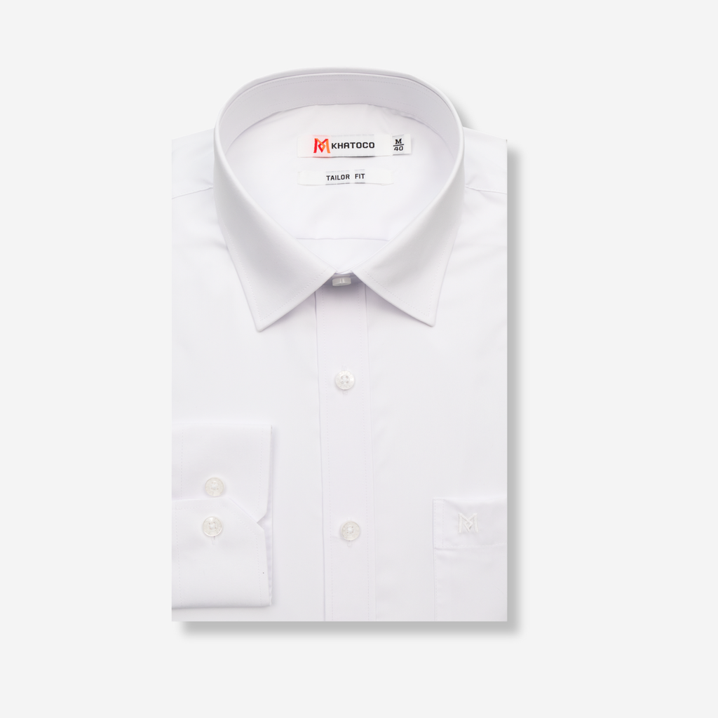Áo sơ mi nam dài tay trắng A1MD360T1-CNTR011-2710-D