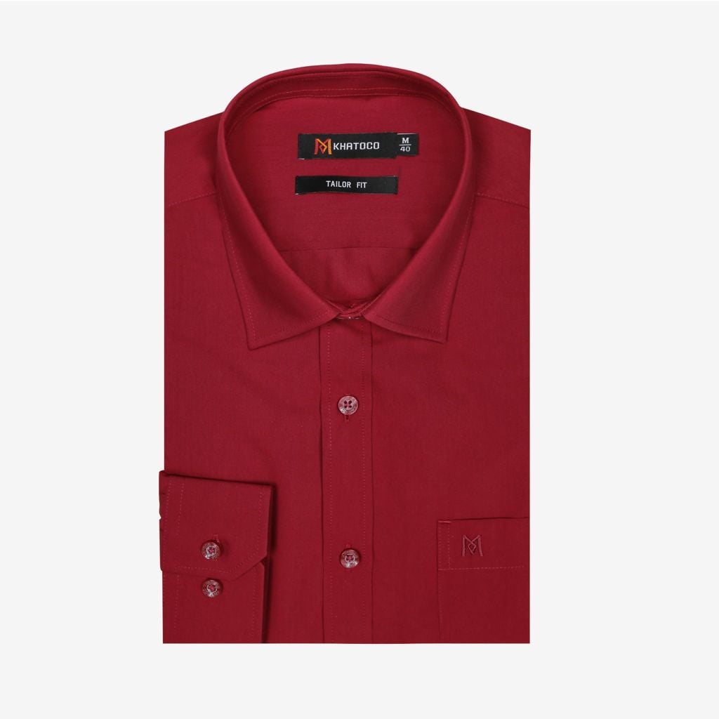 Áo sơ mi nam Tailor Fit dài tay mã A1MD360T1-CNDO 441-2804-D