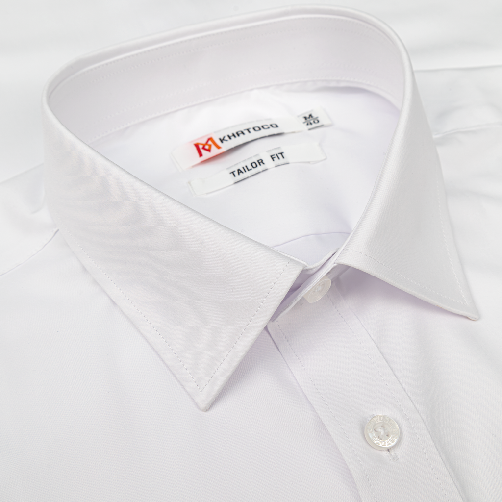 Áo sơ mi nam dài tay trắng mã A1MD360T1-CNTR011-2708-D