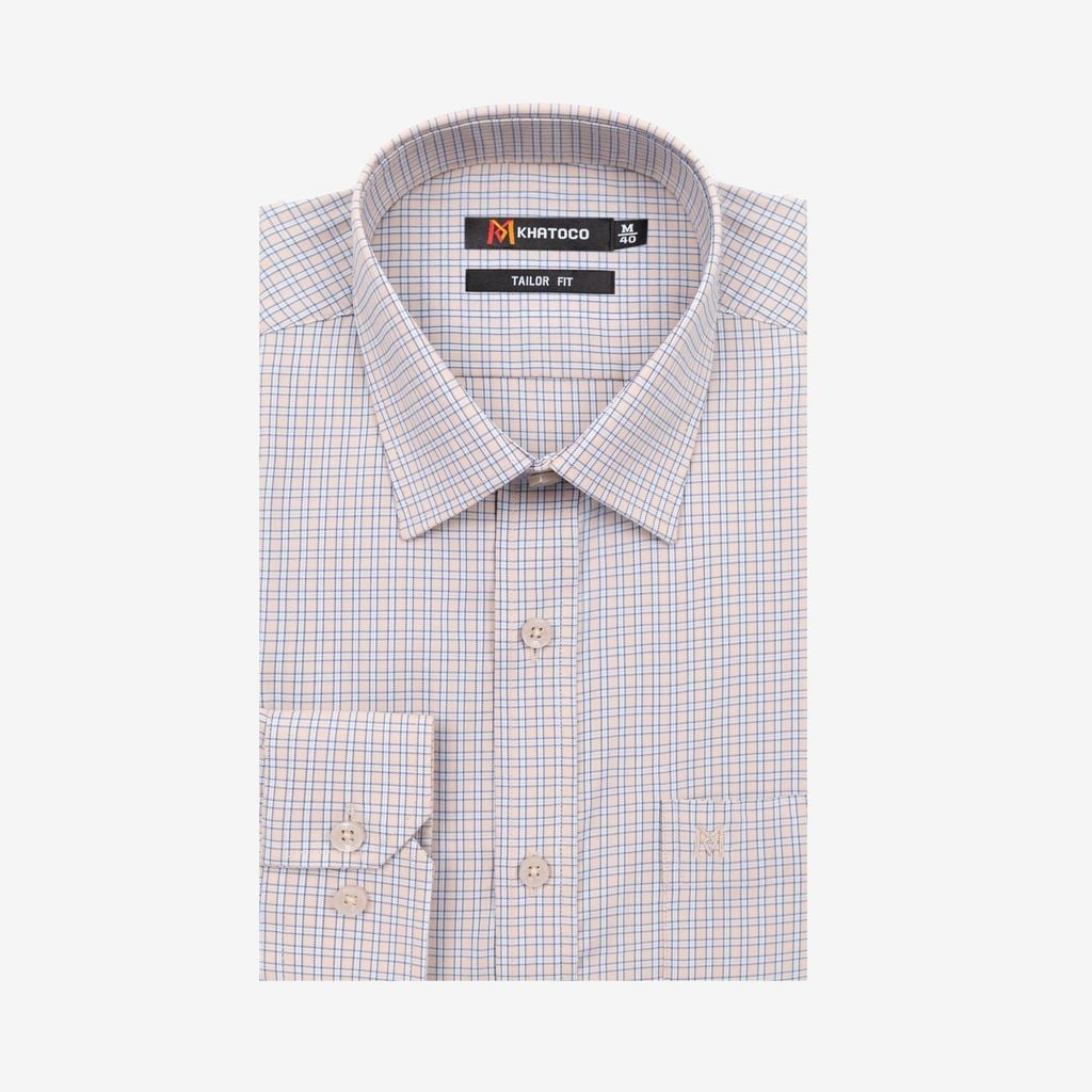 Áo sơ mi nam Tailor Fit dài tay mã A1MD538T1-CNCR 086-2802-D
