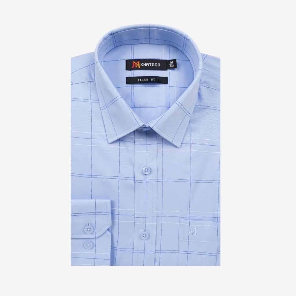 Áo sơ mi nam tay dài A1MD538T1-CNCR752-2707-D