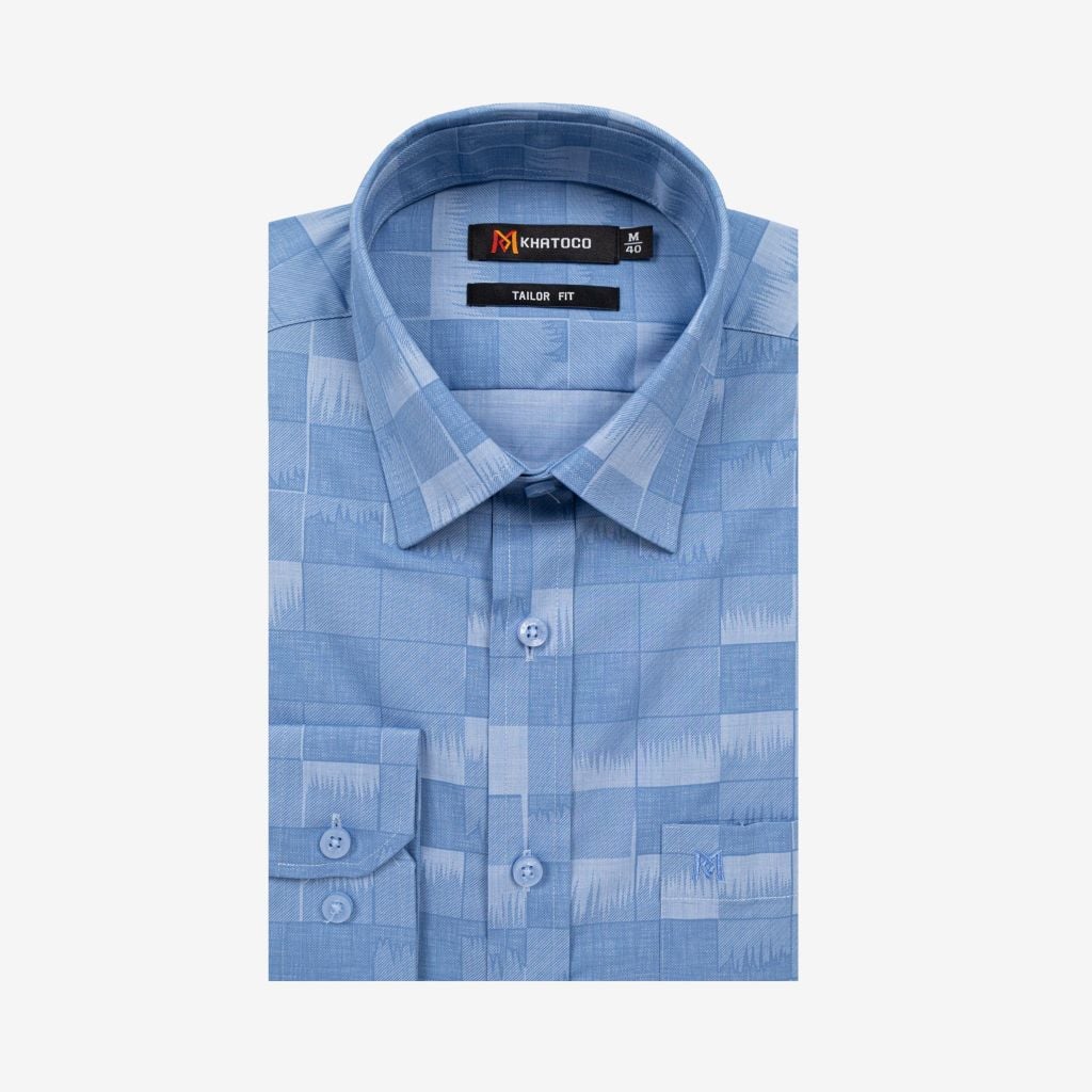 Áo sơ mi nam tay dài A1MD538T1-CNCR787-2707-D