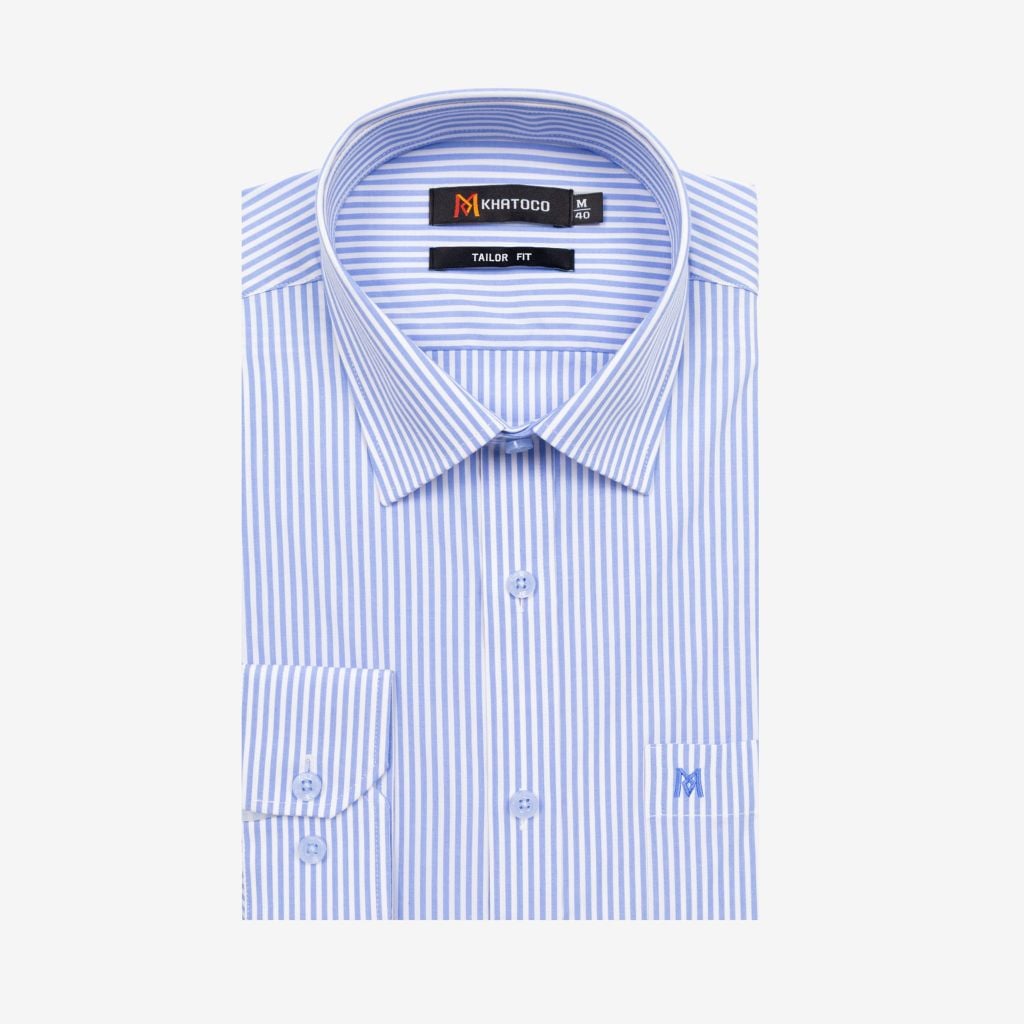 Áo sơ mi nam Tailor Fit dài tay A1MD538T1-CNSC850-2711-D