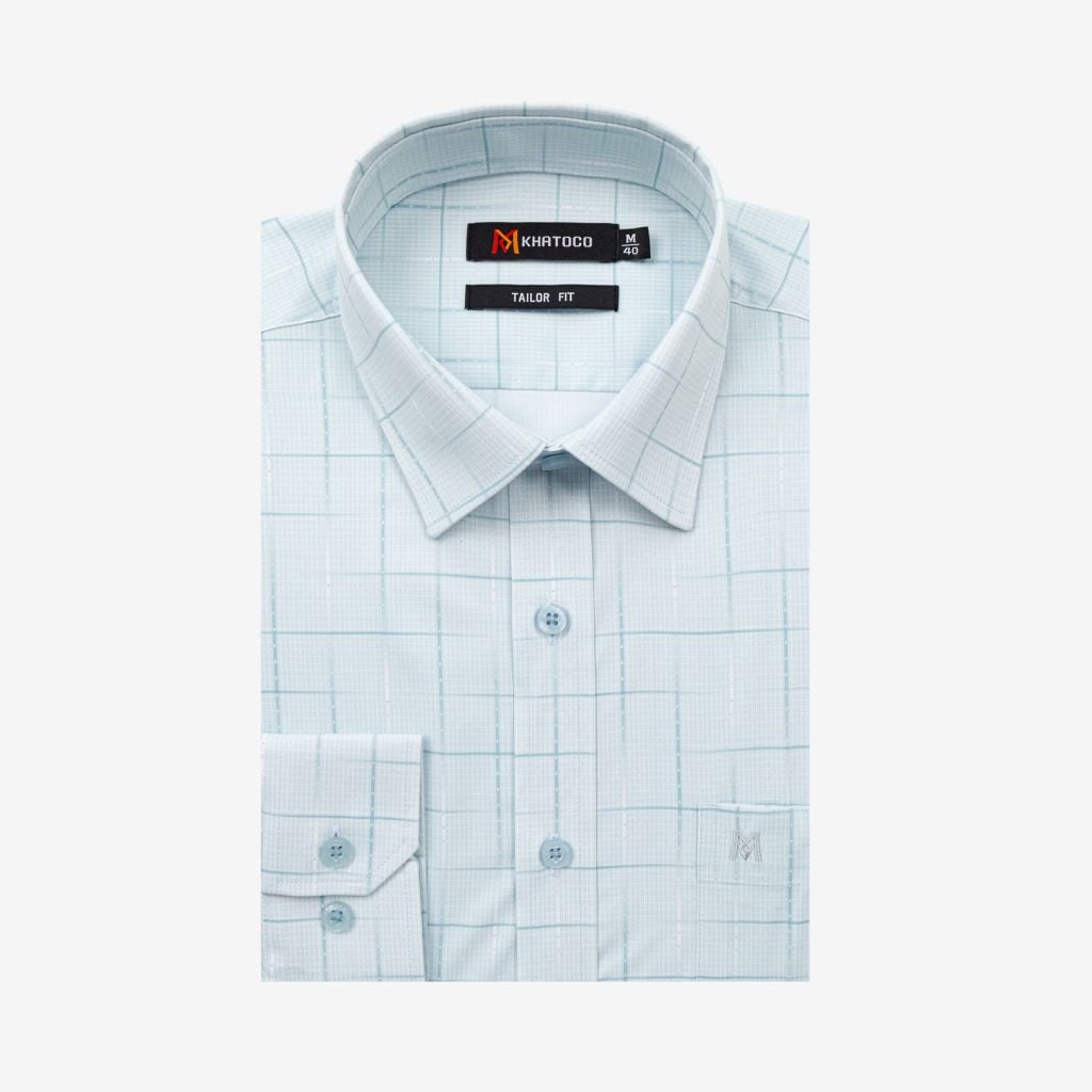 Áo sơ mi nam dài tay A1MD568T1-CNCR825-2709-D