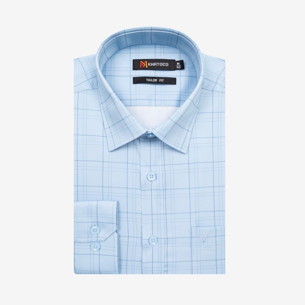 Áo sơ mi nam Tailor Fit dài tay A1MD568T1-CNCR851-2711-D