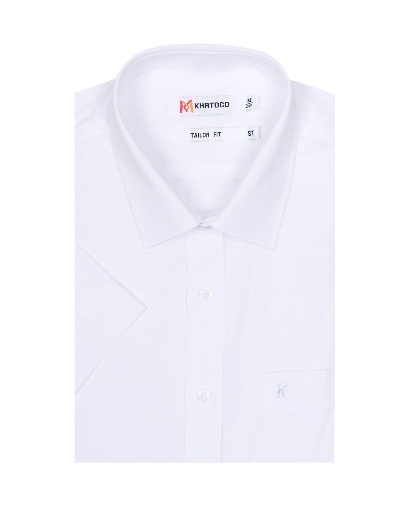 Áo sơ mi nam Tailor Fit ngắn tay mã A1MN438T2-CNTR 010-2710-N