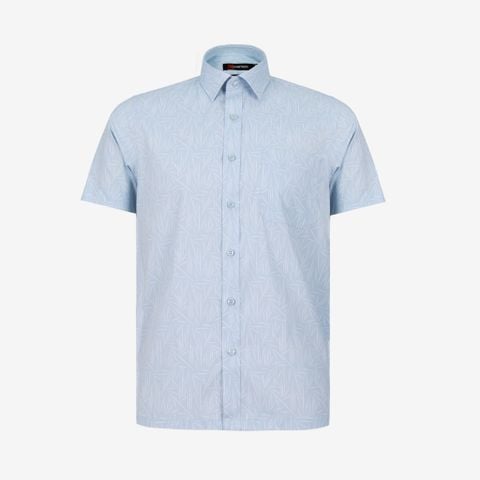 Áo sơ mi nam ngắn tay A1MN468T2-CNIN672-2612-N