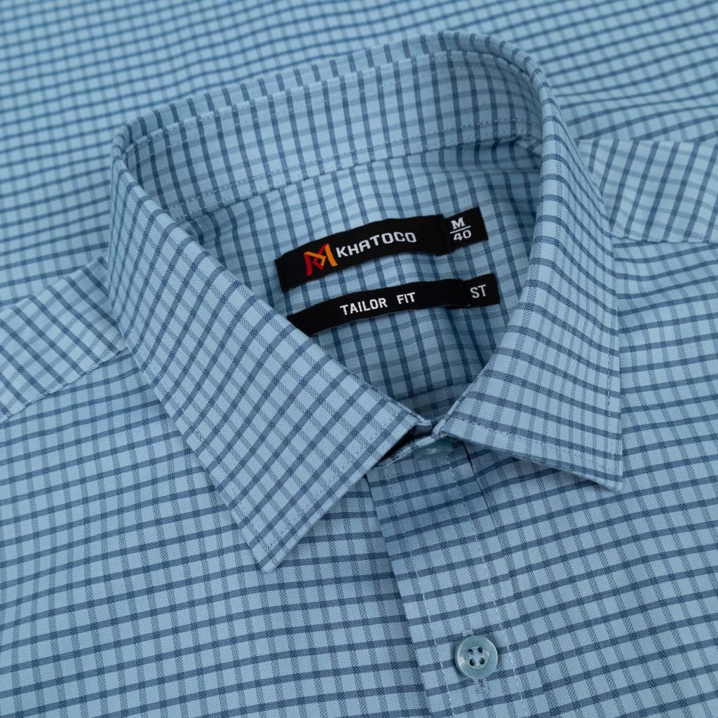 Áo sơ mi nam Tailor Fit ngắn tay mã A1MN498T2-CNCR 116-2803-N