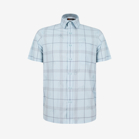 Áo sơ mi nam ngắn tay A1MN498T2-CNCR754-2704-N