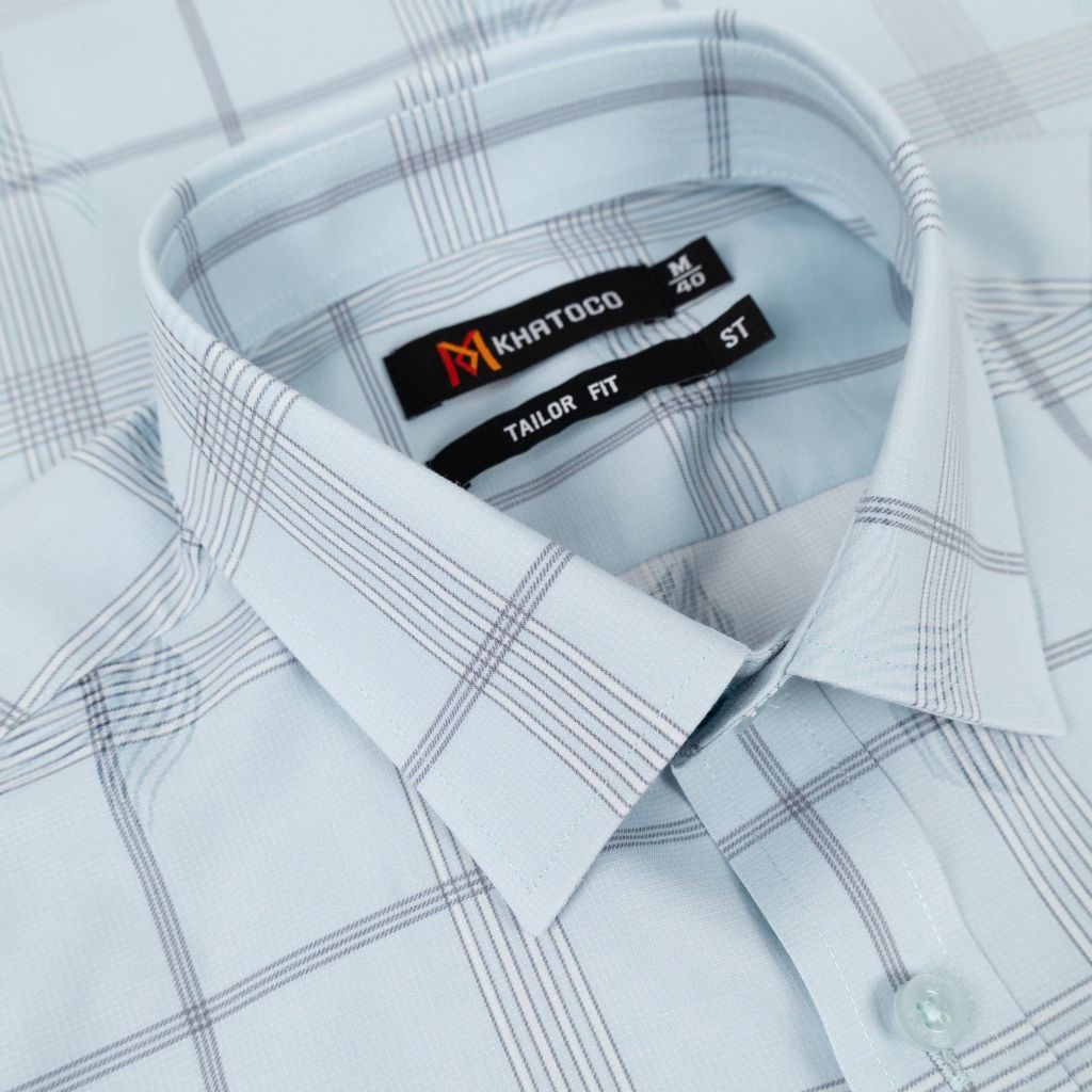 Áo sơ mi nam ngắn tay A1MN498T2-CNCR754-2704-N