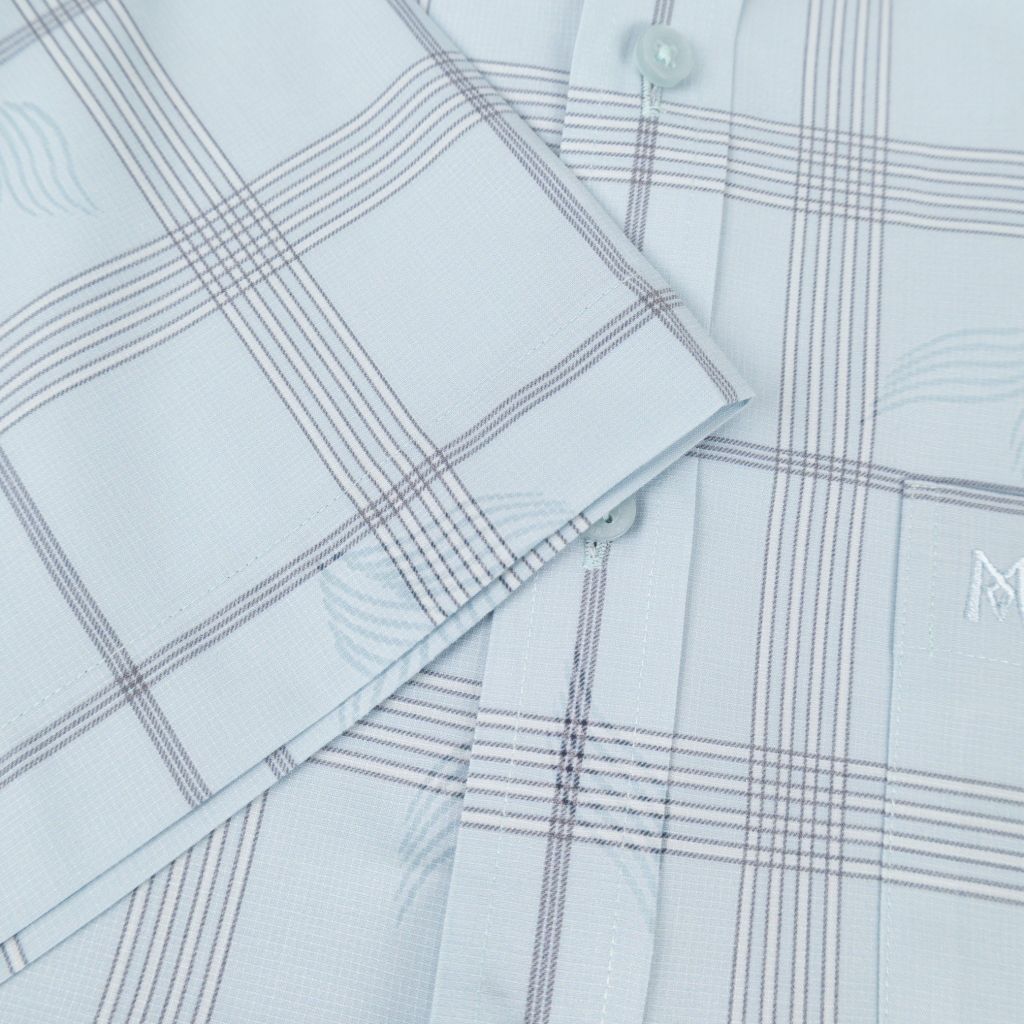 Áo sơ mi nam ngắn tay A1MN498T2-CNCR754-2704-N