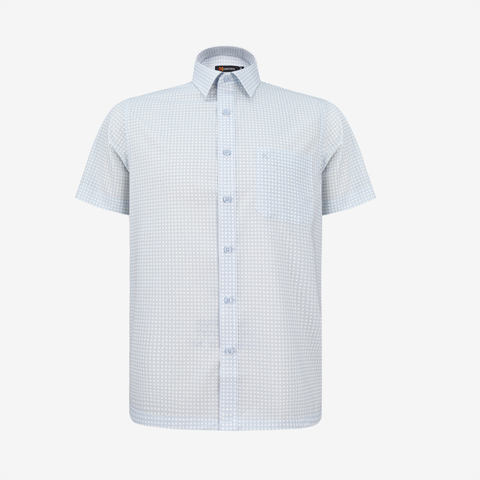 Áo sơ mi nam ngắn tay A1MN498T2-CNCR814-2709-N