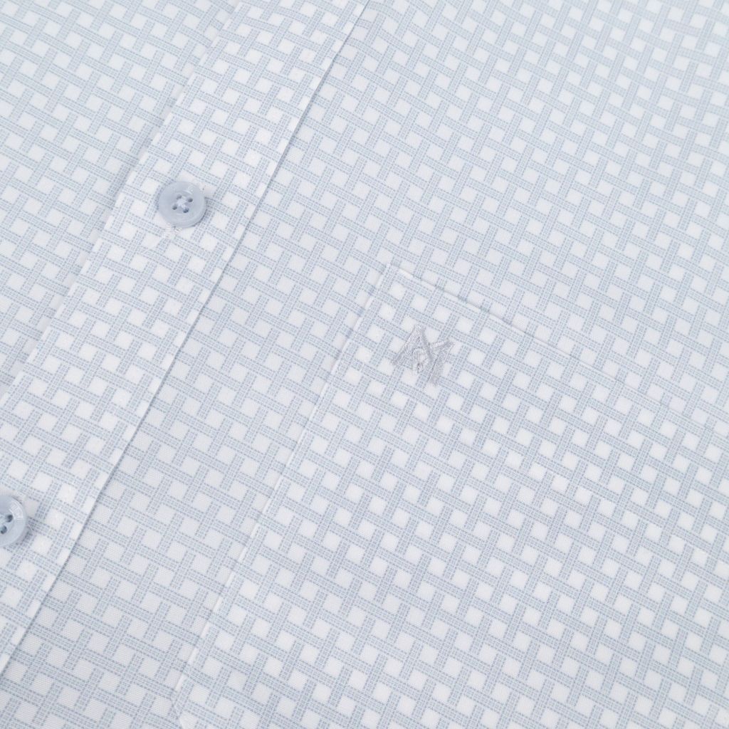 Áo sơ mi nam ngắn tay A1MN498T2-CNCR814-2709-N