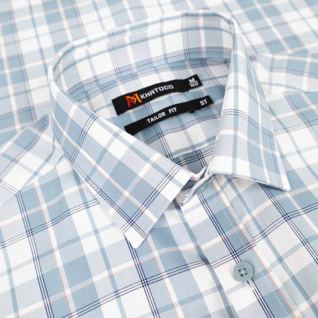 Áo sơ mi nam Tailor Fit ngắn tay A1MN498T2-CNCR862-2711-N