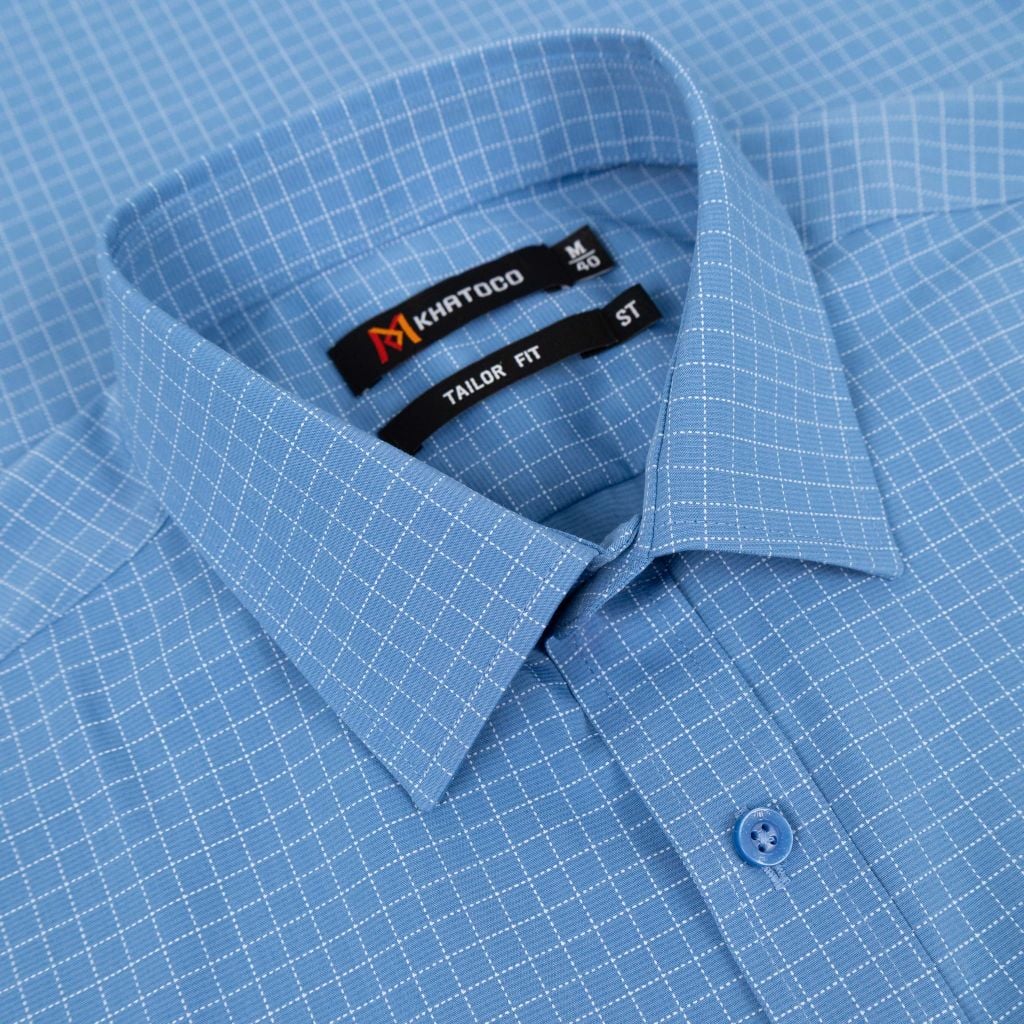 Áo sơ mi nam Tailor Fit ngắn tay mã A1MN498T2-CNCR 886-2711-N