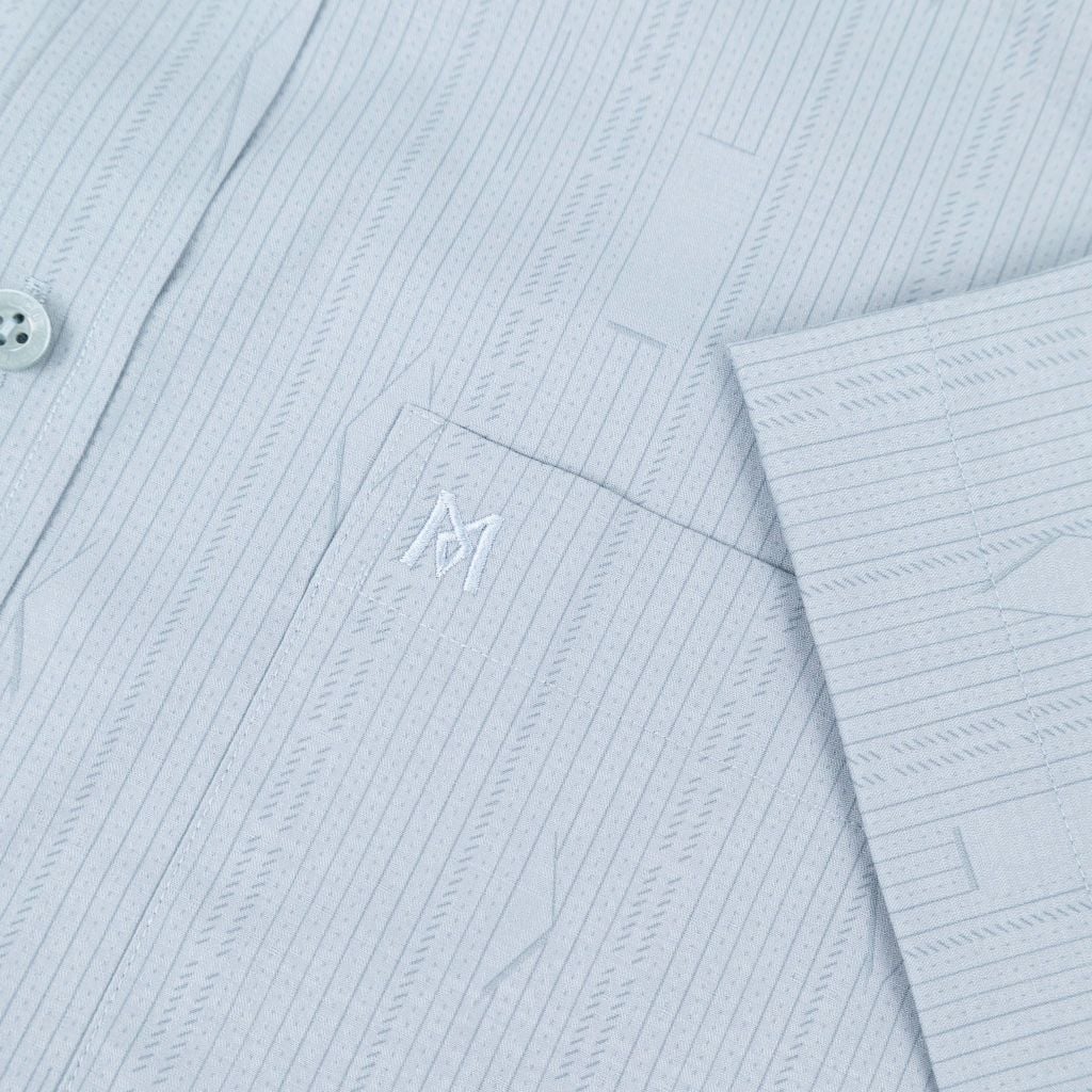 Áo sơ mi nam Tailor Fit ngắn tay mã A1MN498T2-CNIN 755-2704-N