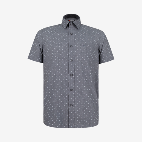 Áo sơ mi nam ngắn tay mã A1MN498T2-CNIN763-2704-N