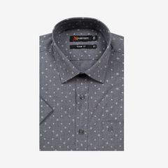 Áo sơ mi nam ngắn tay mã A1MN498T2-CNIN763-2704-N