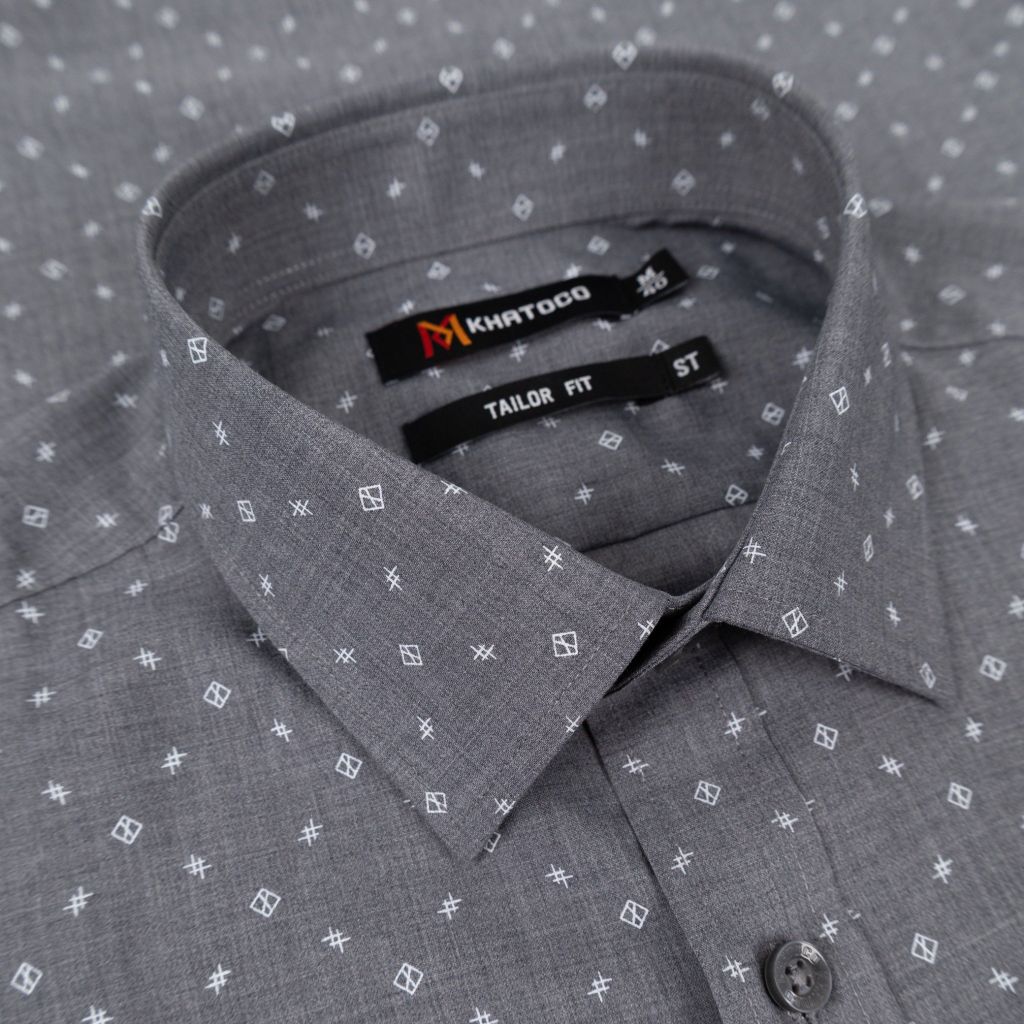 Áo sơ mi nam ngắn tay mã A1MN498T2-CNIN763-2704-N