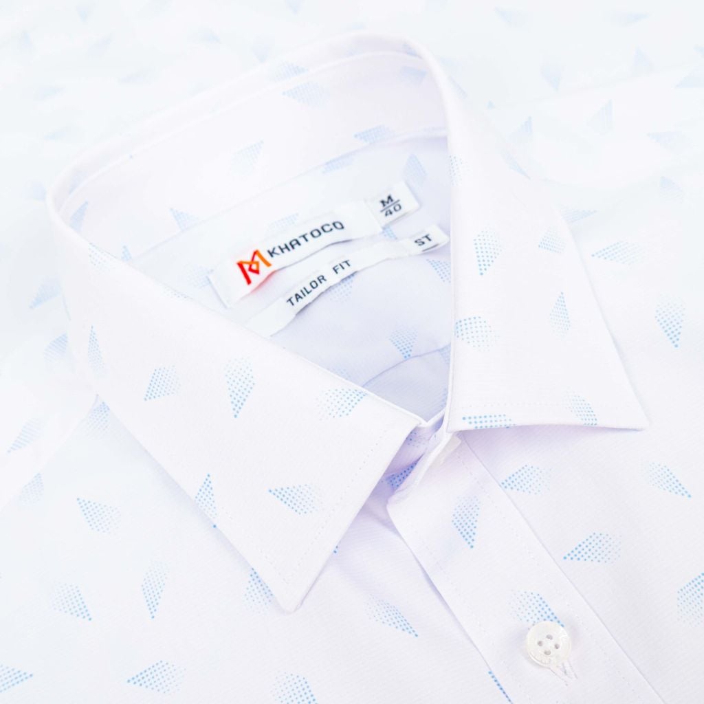 Áo sơ mi nam Tailor Fit ngắn tay mã A1MN498T2-CNIN 858-2711-N